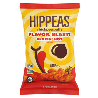 Hippeas Chickpea Puffs Flavor Blast! Blazin’ Hot