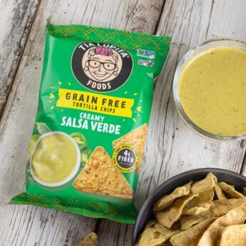 Tia Lupita Creamy Salsa Verde Grain Free Tortilla Chips