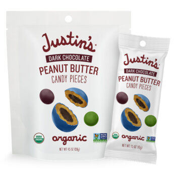 Justin’s Dark Chocolate Peanut Butter Candy Pieces