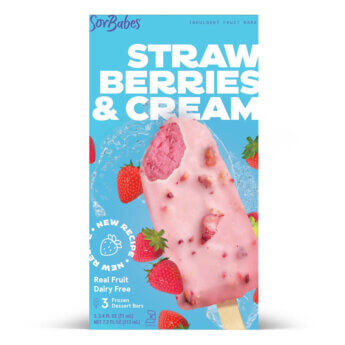 SorBabes Strawberries & Cream Frozen Dessert Bars