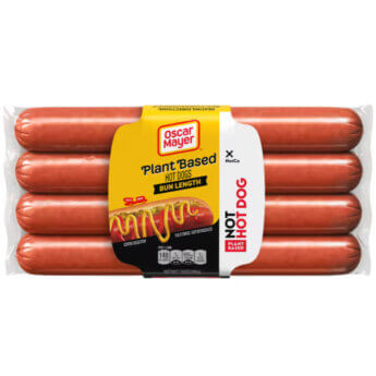 Oscar Mayer Bun Length Plant Based Not Hot Dogs