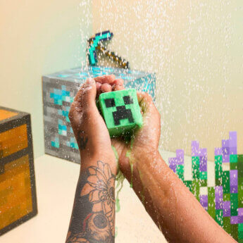 Lush Minecraft Shower and Bath Bombs