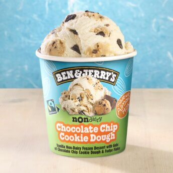 Ben & Jerry’s Nondairy Chocolate Chip Cookie Dough ice cream